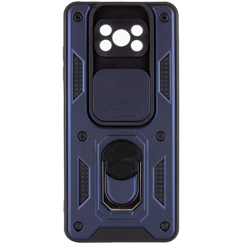 Ударопрочный чехол Camshield Serge Ring для Xiaomi Poco X3 NFC / Poco X3 Pro Херсон - зображення 2