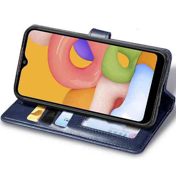 Кожаный чехол-книжка GETMAN Gallant (PU) для Samsung Galaxy A06 Херсон