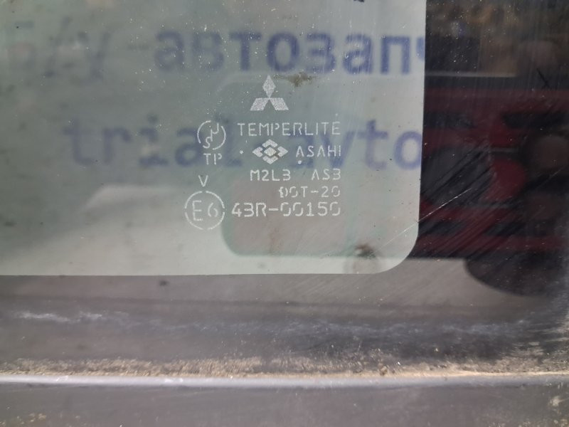 Стекло в кузов заднее левое Mitsubishi L200 2006-2015 6131A055 (Арт. 66285) Киев - изображение 3