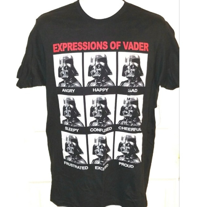 Футболка «Эмоции Дарта Вейдера» L — прикольная, 100% хлопок, подарок фанату Київ - зображення 9