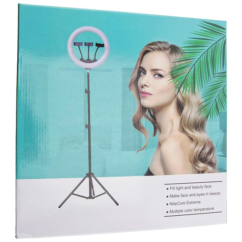 Кольцевая светодиодная LED лампа XD360 14" Херсон - зображення 2