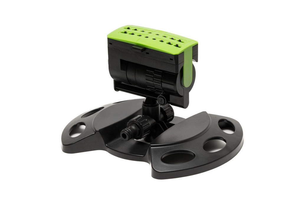 Ороситель осцилляционный MASTERTOOL ½" 16 форсунок 4 режима 3-18 м 150 м² 92-9364 Харків - зображення 2