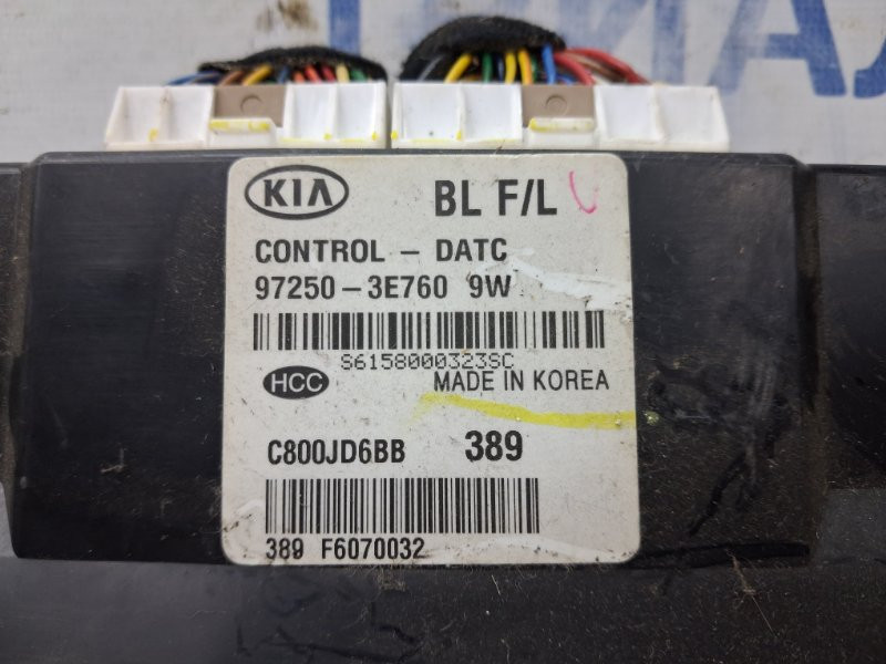 Блок управления климат-контролем Kia Sorento BL 2.5 DIESEL D4CB 2002 (б/у) Київ - зображення 5