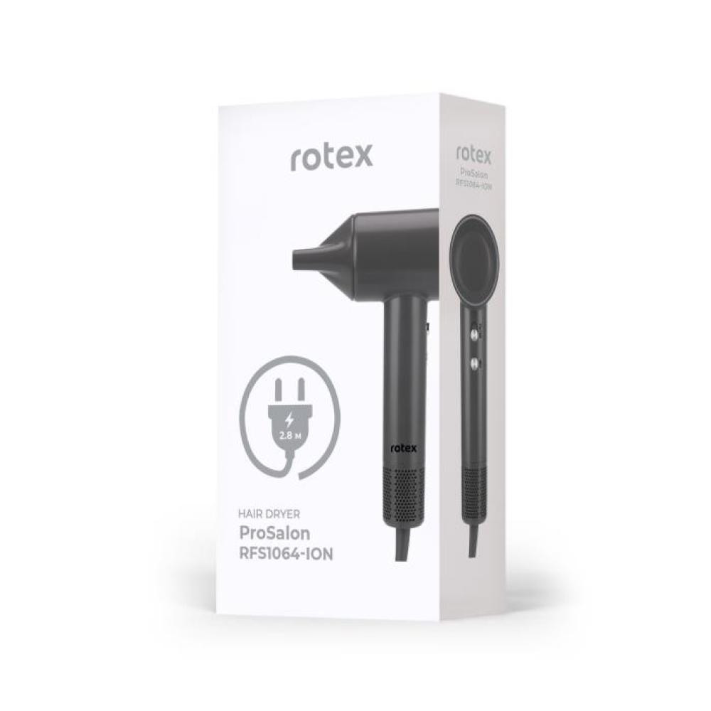 Фен Rotex ProSalon RFS1064 1600 Вт серый Київ - зображення 10
