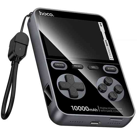 Портативное ЗУ Power Bank Hoco Q47 Shine PD20W with cable + Game Console 10000 mAh Херсон