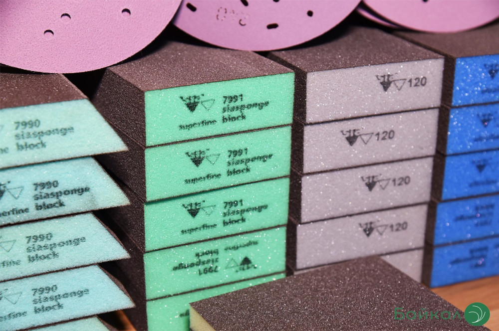 Губки шлифовальные абразивные 4-х ст Київ - зображення 4