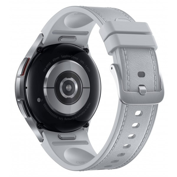 Смарт-годинник Samsung Galaxy Watch 6 Classic 43mm R950 Silver (SMR950NZSA) EU (Код товару:37626) Харків - зображення 4