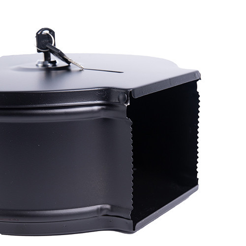 Держатель туалетной бумаги Джамбо, нер.сталь, черный Київ - зображення 5