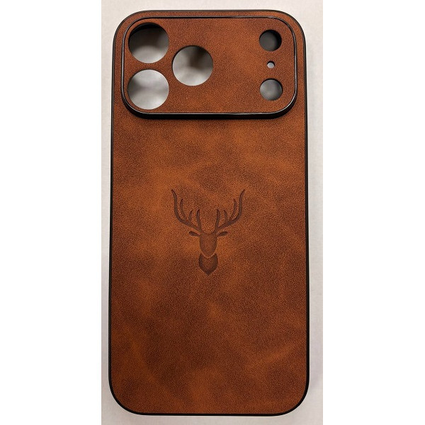 Чохол DM Camera Cover для Apple iPhone 17 Pro Leather Deer Харьков - изображение 2