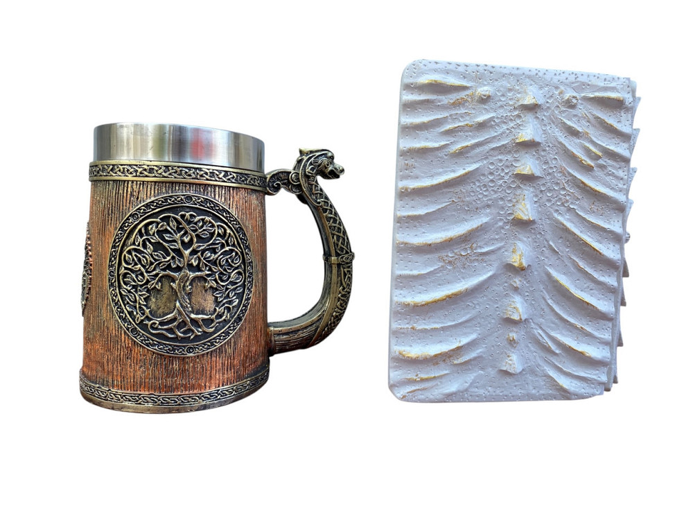 Подарочный набор Кружка 3 Викинг и Дракон и Блокнот 3 «Око Ледяного Хранителя» Київ - зображення 4