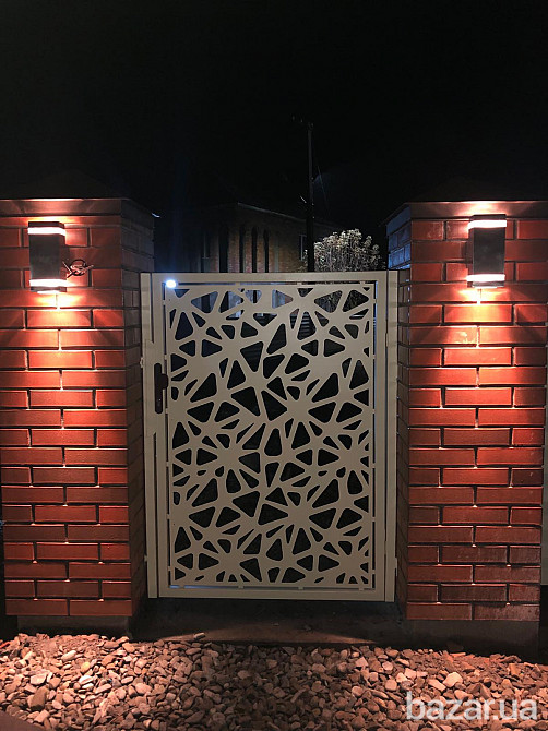 Декор панель ворота калитка,ограждение коттеджа.Киевская область Тараща.Монтаж под ключ Тараща - зображення 1