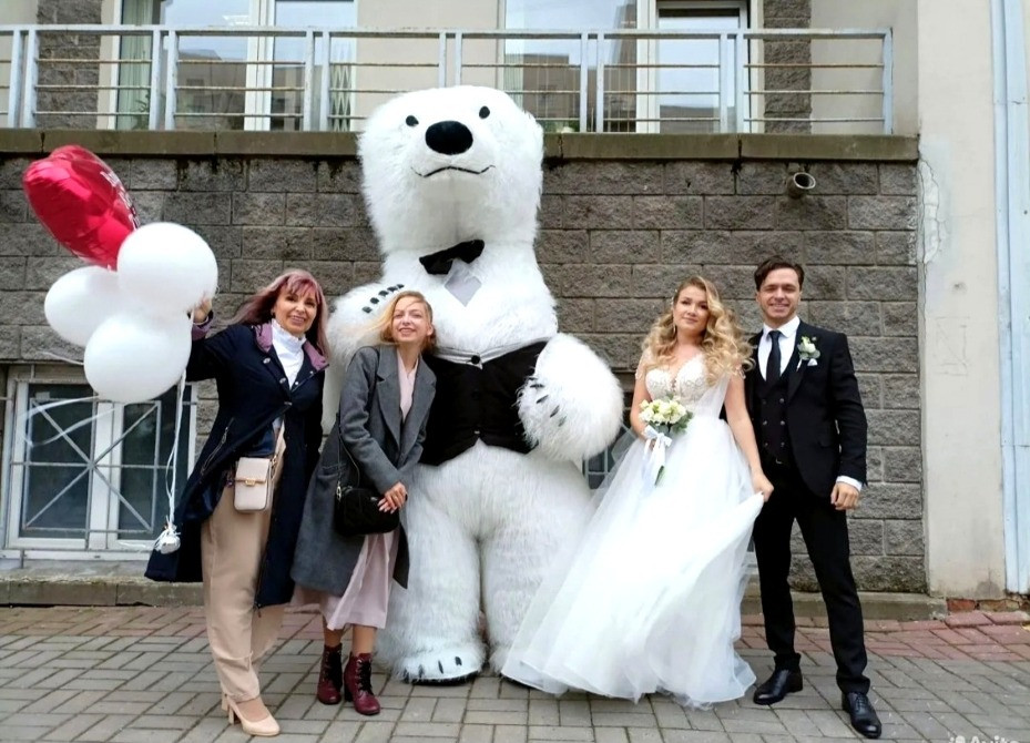 Белый медведь Смела,Каменка,Городище,Шпола,Корсунь,Черкассы заказ аниматора. Сміла - зображення 5
