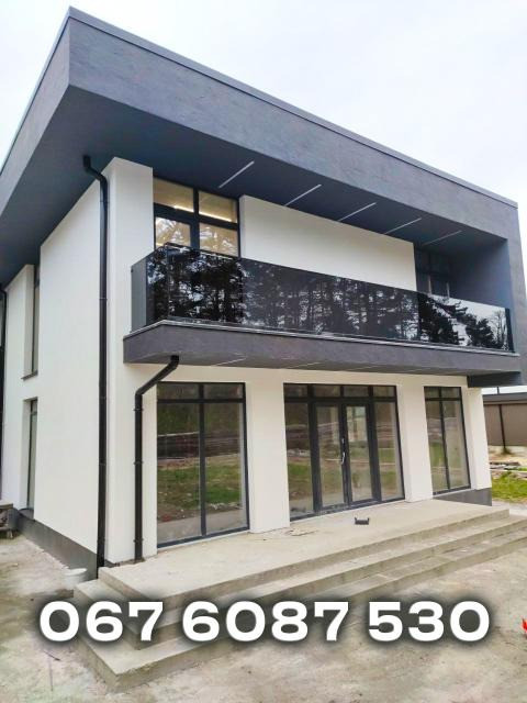 Перила из стекла ограждения из алюминия Одесса - изображение 7