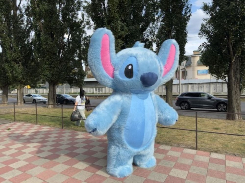 Костюм Стич надувной аниматору 250 см детские праздники, корпоративы Київ - зображення 6