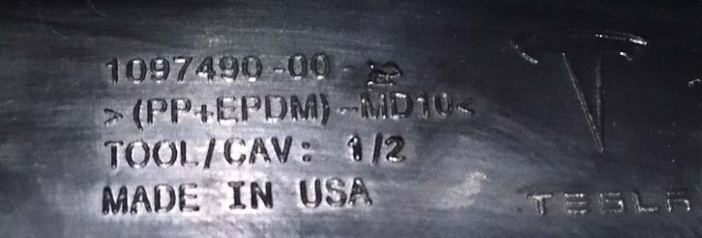 Заглушка салазки 1й ряд сиденьев правая/левая {MX_MSR_M3} 1097490-00-C Київ - зображення 4