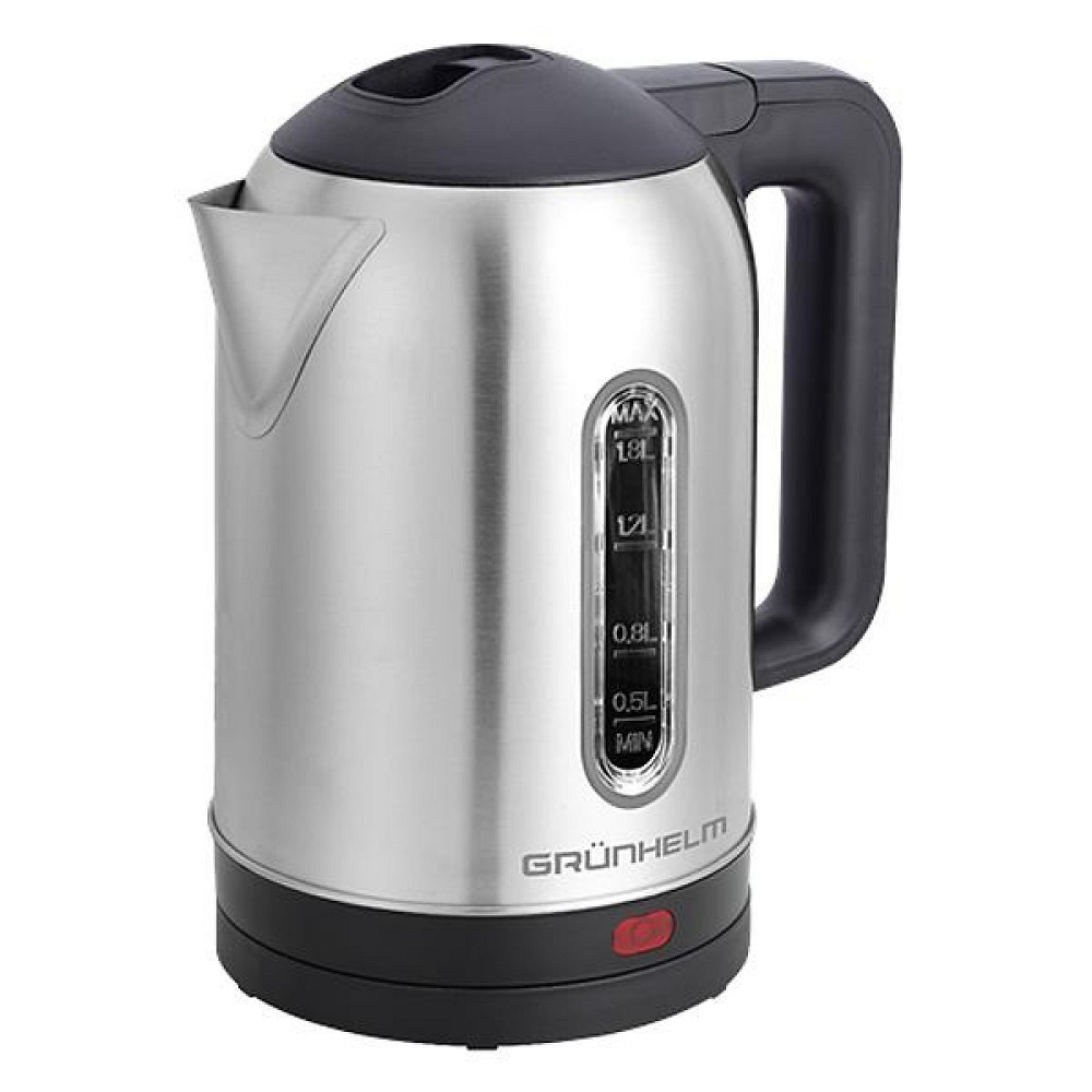 Електрочайник Grunhelm EKS-1928S 1.8 л сріблястий Киев - изображение 1