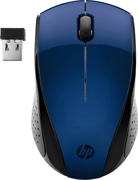 Мышь компьютерная безпроводная HP 220 Blue 7KX11AA синяя Київ - зображення 1