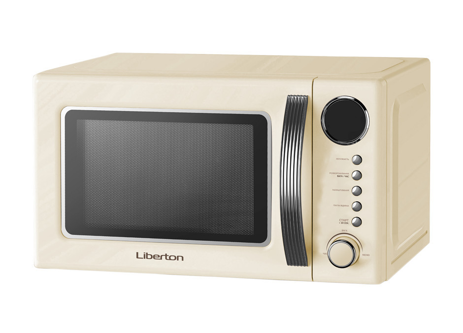 Мікрохвильова піч Liberton LMW-2083-E-Ivori бежева Київ - зображення 1