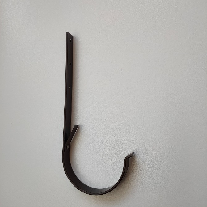 Тримач 125 жолоба товщина 4 мм кронштейн водосточний металевий Нововолинськ - зображення 1