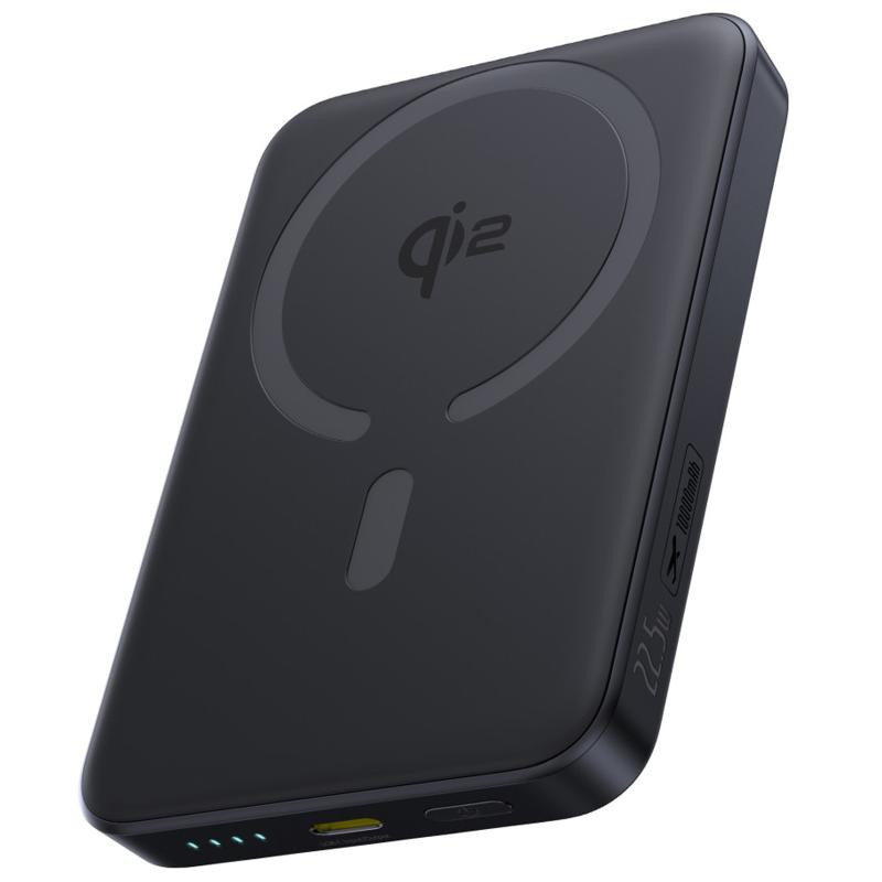 Портативное ЗУ Power Bank Baseus EnerFill FM12 Qi2 Magnetic 22.5W с БЗУ 10000mAh (E00285) Херсон - изображение 1