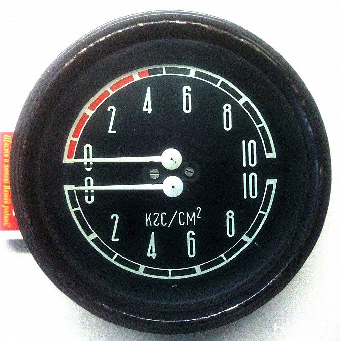 Манометр 0-10 атм., 0-10 атм. МД213. Запорожье - изображение 1