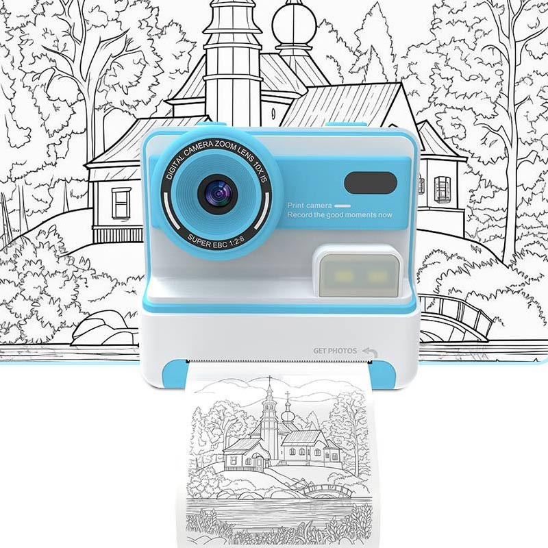 Детская фотокамера моментальной печати D101 Херсон - зображення 7