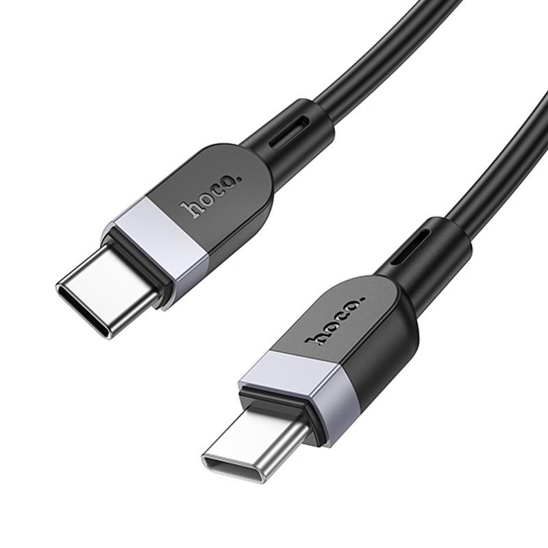 Дата кабель Hoco X109 Energy silicone Type-C to Type-C 60W (1m) Херсон - зображення 4