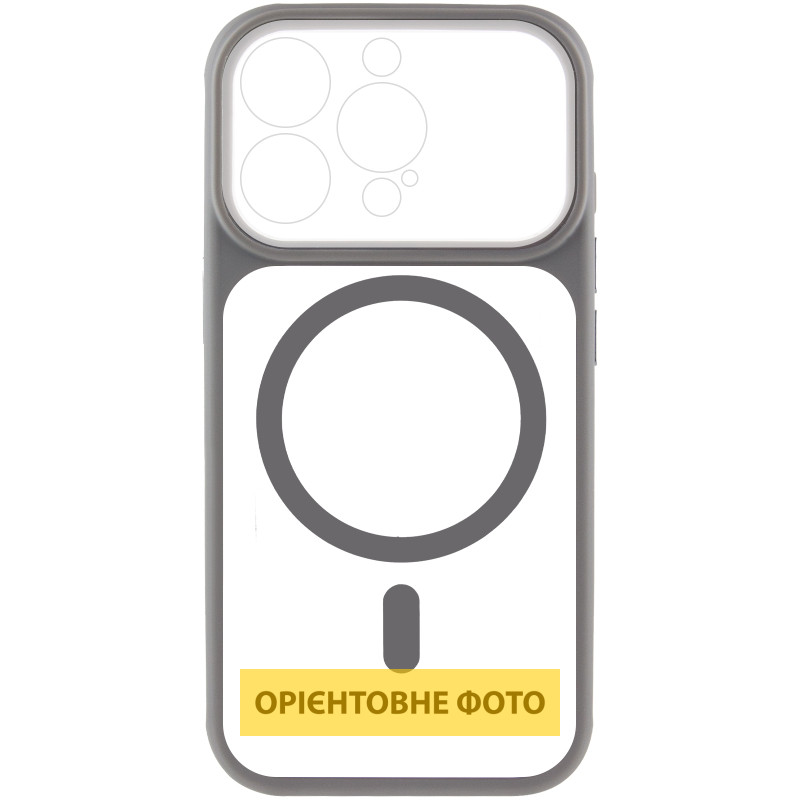 Чехол TPU+PC GETMAN Moon Clear with MagSafe для Apple iPhone 14 Pro (6.1") Херсон - изображение 3