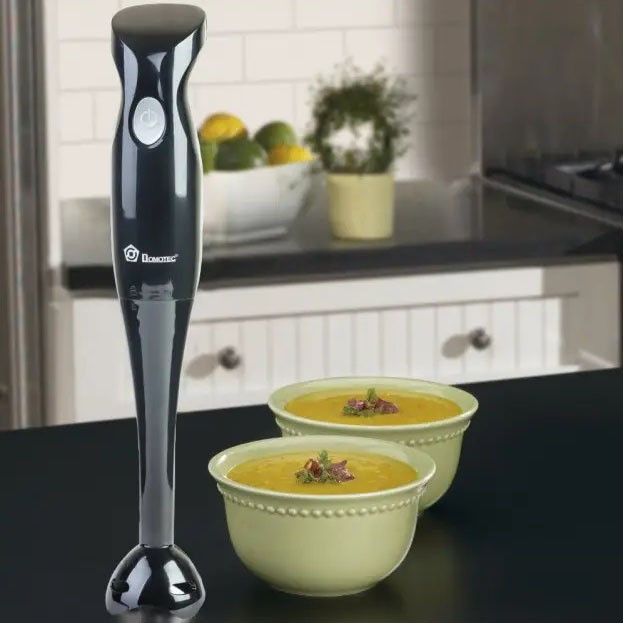 Блендер DOMOTEC 400 Вт зі склянкою, гарний занурювальний блендер для дому, електричний бленд Одесса - изображение 5