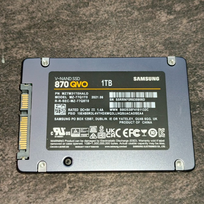 Samsung 870 QVO 1 TB (MZ-77Q1T0BW) Київ - зображення 1