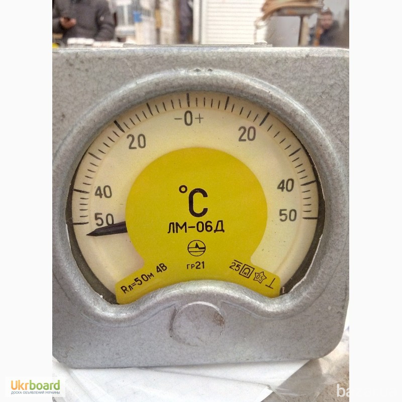 Логометры ЛМ-06Д, Rл-50м. 4в. Гр21. шкала 50-0-50грд. -4шт Харьков - изображение 2
