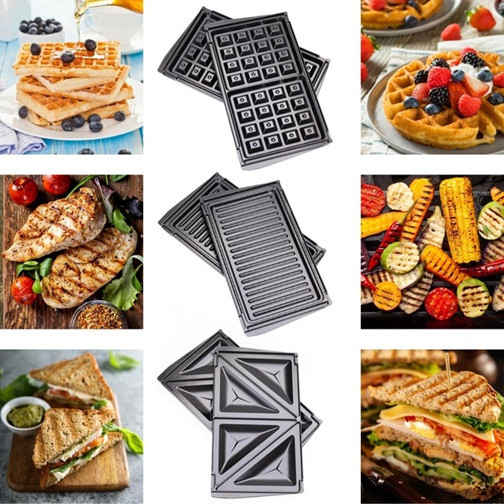 Мультипекарь Kamille KM-6724 800 Вт черный Киев - изображение 7