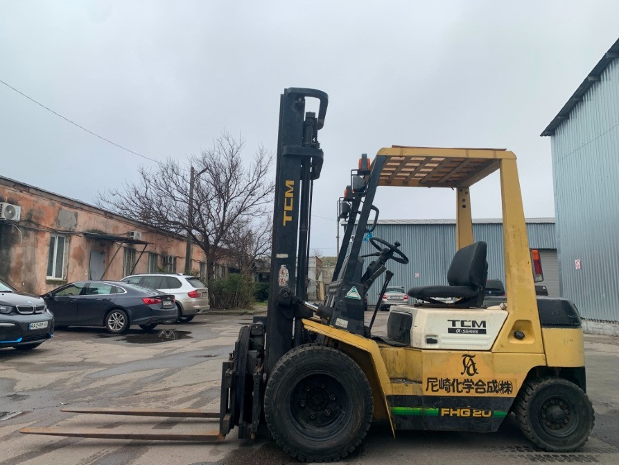 Вилковий автонавантажувач TCM з ротатором (система перевороту вил на 360 градусів). На спарці пневмо Днепр - изображение 2