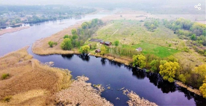 Унікальне місце на березі ріки Рось Будинок Гараж Баня вихід до води Богуслав - изображение 1