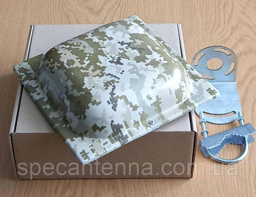 Антенна для 4g модема панельная 3G/4G LTE DN-17RP 1610-2900 МГц 2х12-18 дБ 50 Вт, цвет № 2 камуфляж  Дніпро - зображення 7