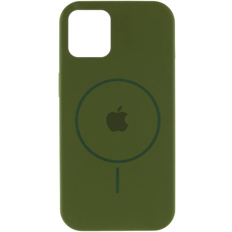 Чехол Silicone Case Full Protective (AA) with MagSafe для Apple iPhone 11 Pro Max (6.5") Херсон - зображення 2