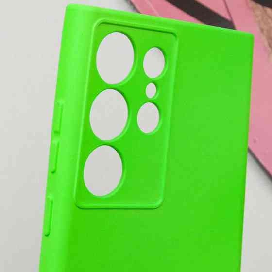 Чехол TPU GETMAN Liquid Silk Full Camera для Samsung Galaxy S24 Ultra Херсон