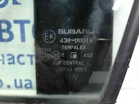 Стекло двери угловое левое Subaru Forester 2012-2018 61009SG030 (Арт. 57463) Київ