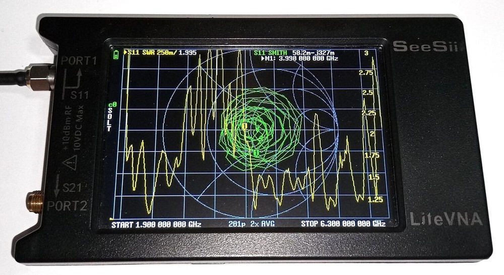 FPC-антенна 2010-2980/3990-5990MHz 4-6dBi, кабель RG178 20 см, RP SMA-male разъем, на липучке (10971 Дніпро - зображення 3