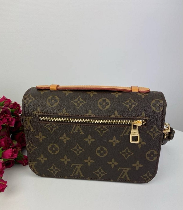 сумка жіноча через плече модна метіс Louis Vuitton Mini Brown BB0007 кроссбоди бренд люкс Київ - зображення 2