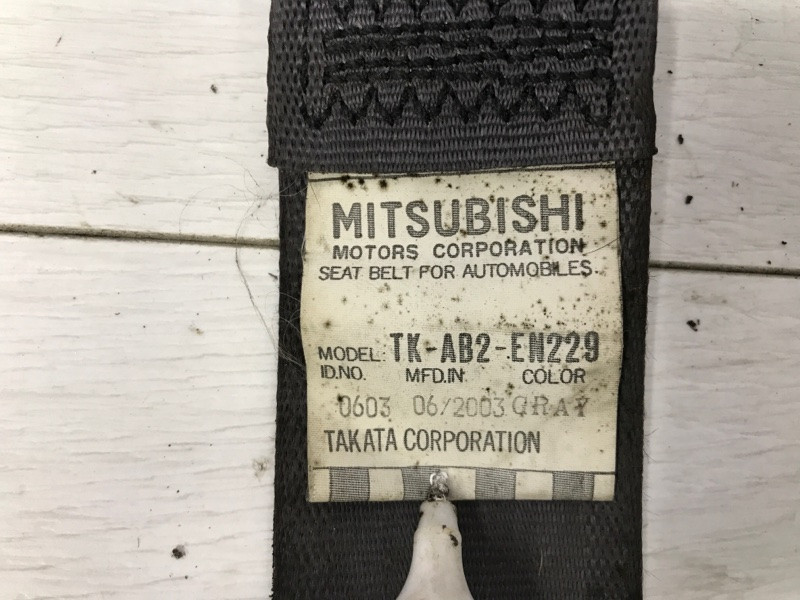 Ремень безопасности передний левый Mitsubishi Pajero Sport K9 2.5 DIESEL 4D56 1996 (б/у) Киев - изображение 4