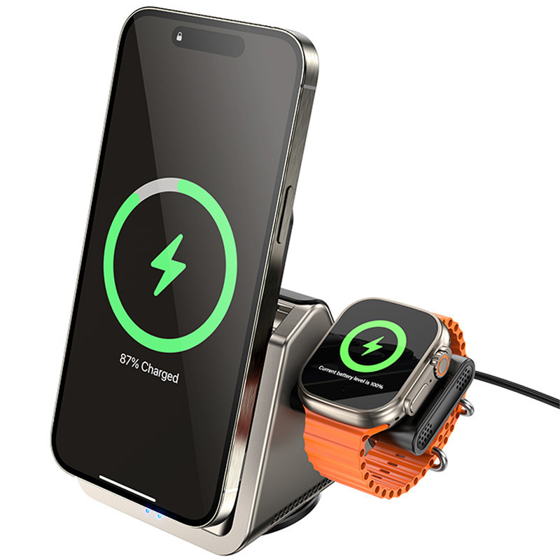 БЗУ Borofone BQ30 Wide 3in1 15W Херсон - зображення 3