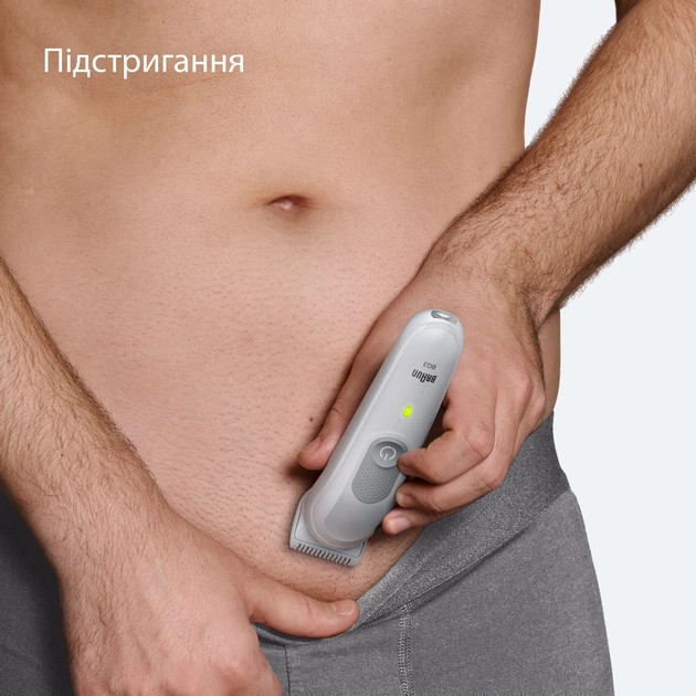 Триммер универсальный Braun Body Groomer Series 3 BG3500 4 Вт белый Киев - изображение 5