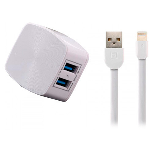 Cетевое зарядное устройство Remax RP-U215i-White Київ - зображення 1