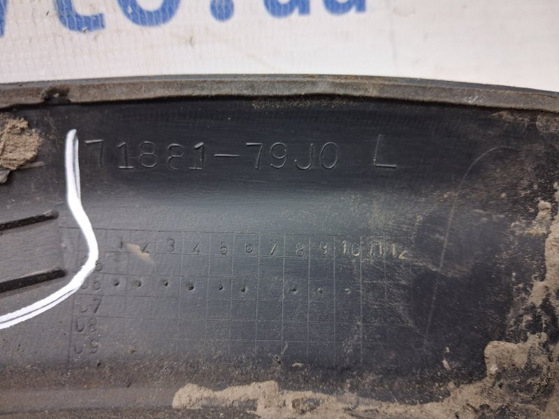 Накладка бампера Suzuki SX4 2006-2014 71880-79J00-5PK (Арт. 64947) Киев - изображение 4