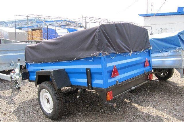 Тент на легковий причіп Креон 2,50 х 1,30 рюкзачна тканина Oxford Баришівка - зображення 3