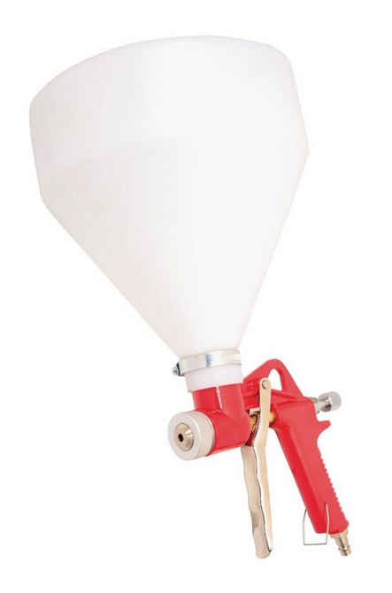 Пневмопистолет для нанесения штукатурки MASTERTOOL ХОПР 3 форсунки Ø 4/6/8 мм ВПЛБ 5000 мл 3-5 бар 8 Харьков - изображение 1