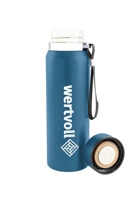 Термос WERTVOLL "DREAM" 800 мл SS Digital Sensor t °C синий RX-7001BU Харків - зображення 4