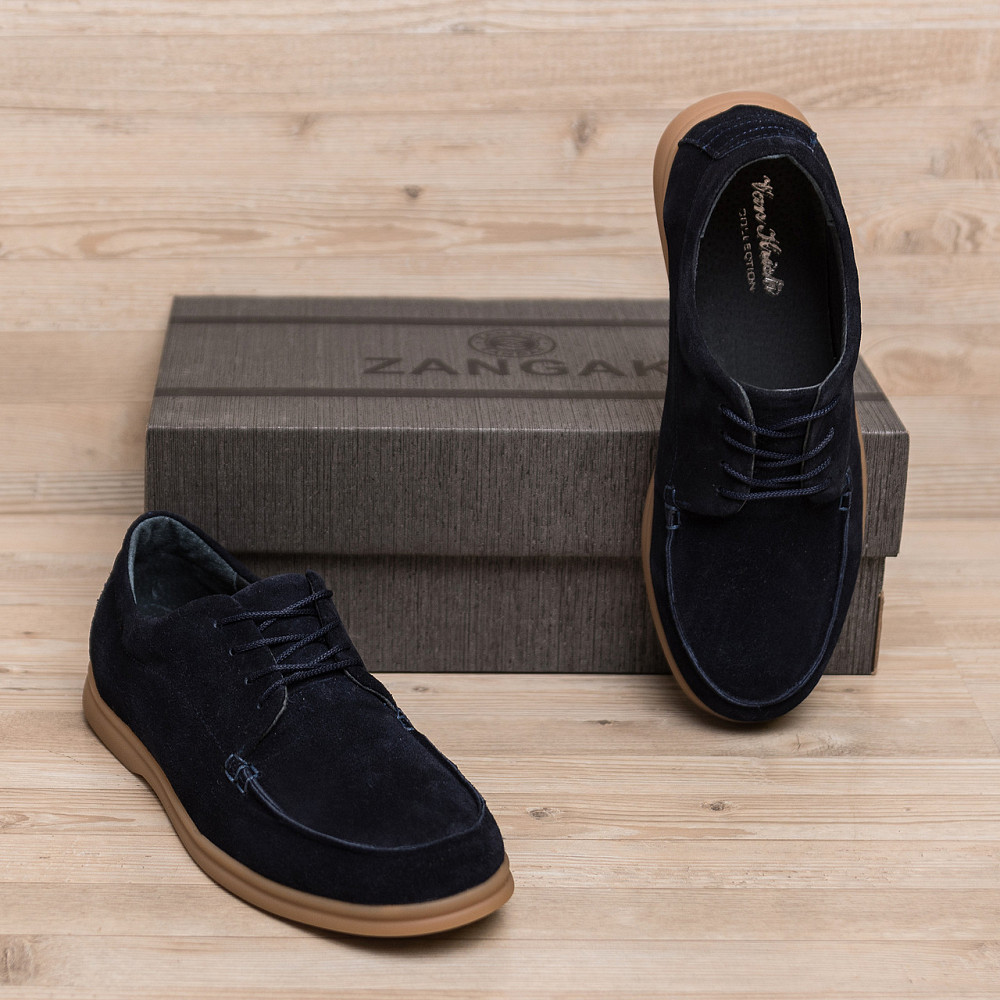 Мужские туфли из натуральной замши VanKristi Киев - изображение 10