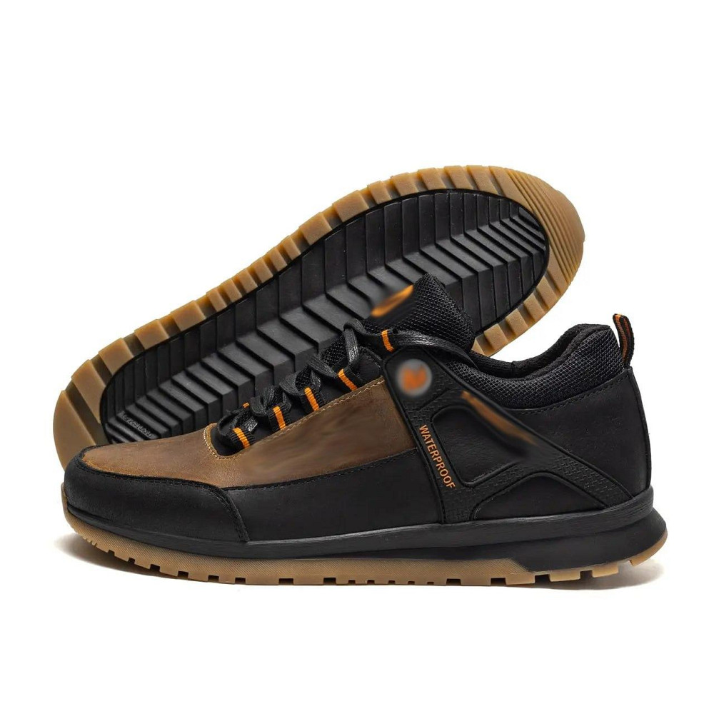 Мужские кожаные кроссовки Performance footwear Brown Киев - изображение 5